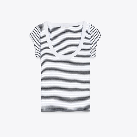 Zara scoop neck top - Picture 1 of 4